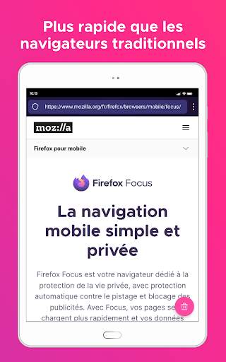 Firefox Klar screenshot 11