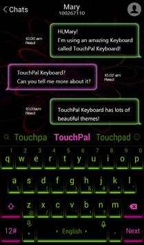 TouchPal Neon Glow Keyboard screenshot 2