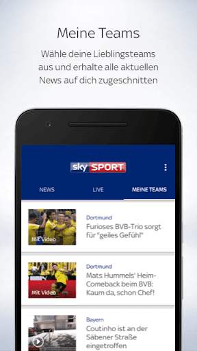 Sky Sport – Fußball Bundesliga News & mehr screenshot 3