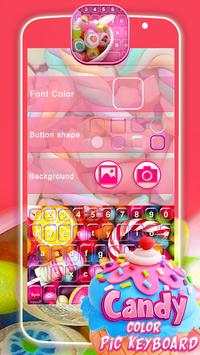 Candy Color Pic Keyboard screenshot 5