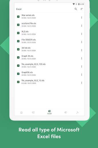 Office Reader - PDF,Word,Excel screenshot 9