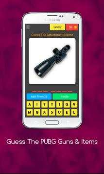 Guess The PUBG Guns & Items screenshot 1