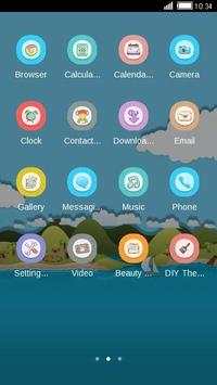 Island C Launcher Theme screenshot 2