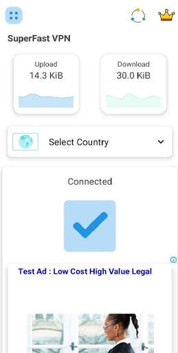 Super VPN Ultimate Free- Unlimited Data Free скриншот 3