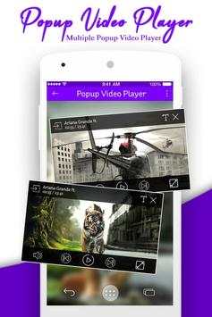 Popup Video Player : Multiple Popup Video Player screenshot 2