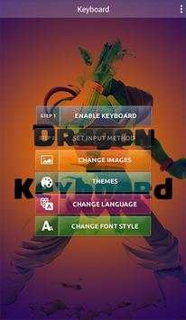Dragon Z Keyboard screenshot 1