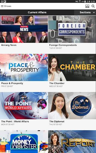 Arirang TV for Tablets screenshot 4
