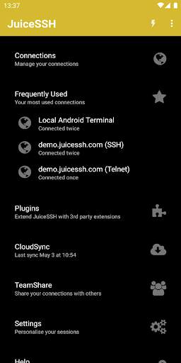 JuiceSSH - SSH Client screenshot 2