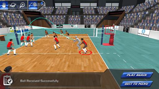 VolleySim: Visualize the Game screenshot 2