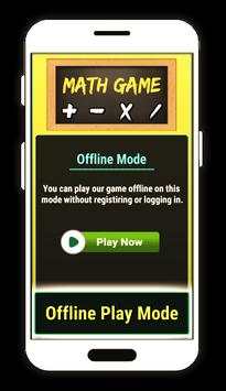 Permainan matematika - 2019 Math Game screenshot 6