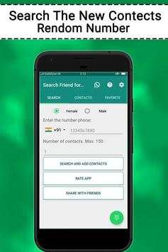 Friend Search for whatsapp screenshot 1