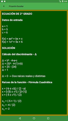 Fórmulas Matemáticas screenshot 11