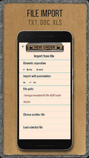 NEW ORDER - list management screenshot 5