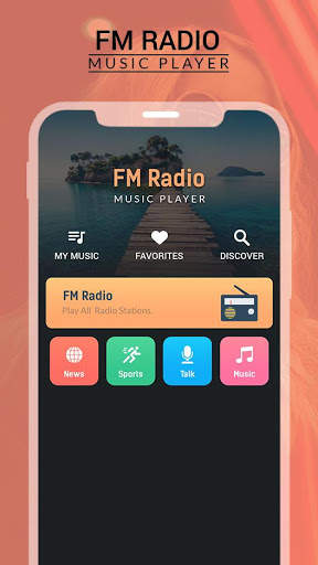 Radio FM & Music Player, Online FM Radio Station screenshot 1