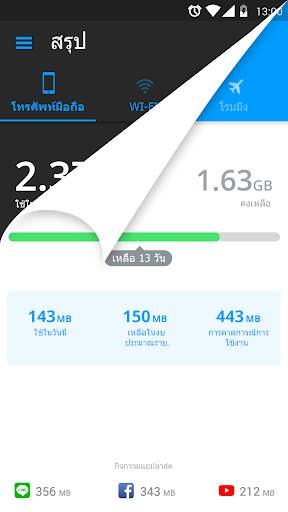 My Data Manager - ประหยัดเงิน screenshot 1