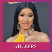 Cardi B Stickers for Whatsapp icon