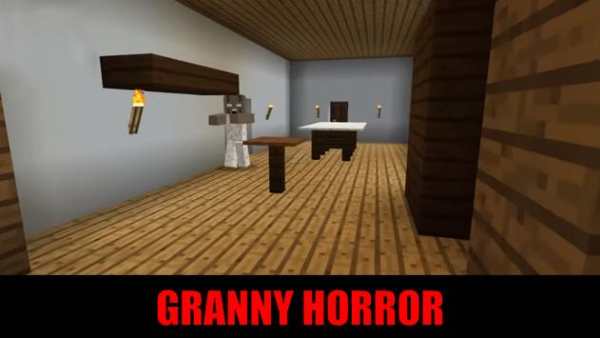 Granny horror map for Minecraft screenshot 1