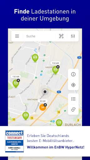 EnBW mobility  Elektroautos im Vergleich screenshot 1