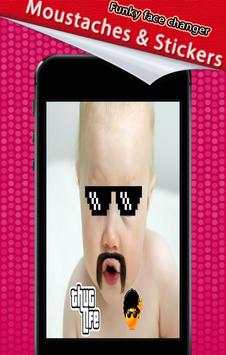 funky face changer-Image Crop screenshot 6