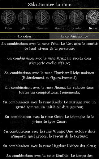 Divination sur les runes screenshot 7