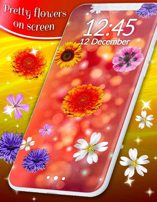 Pretty Flowers Touch on Screen Prank screenshot 4