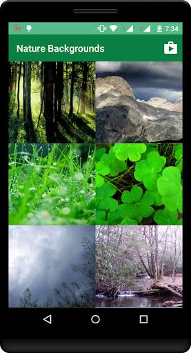 Nature Backgrounds HD 2 تصوير الشاشة