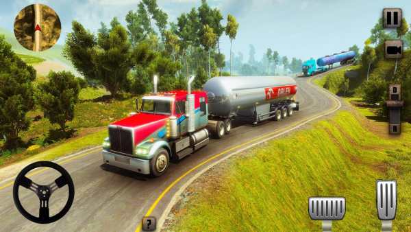Offroad Oil Tanker Transporter Truck Drive screenshot 10