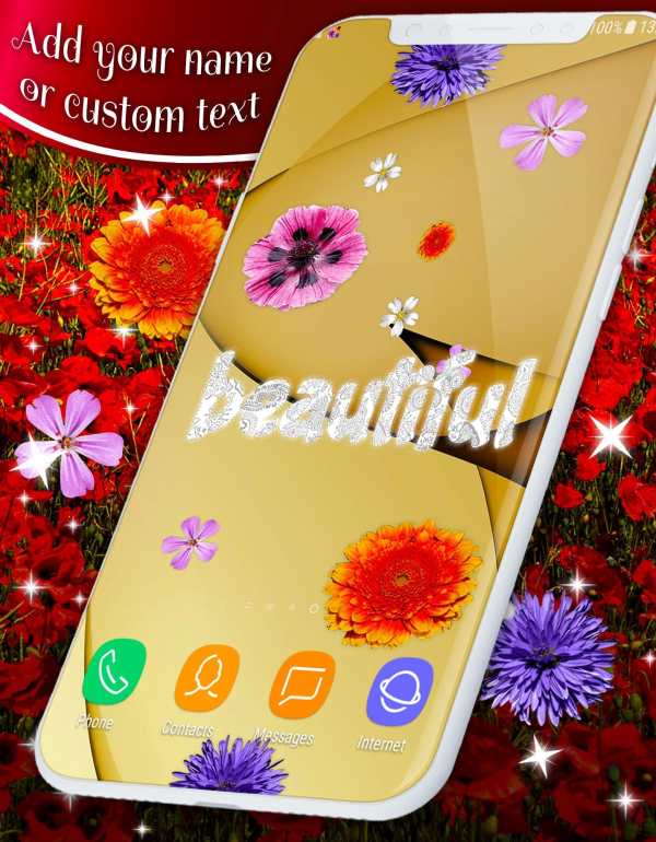 Pretty Flowers Touch on Screen Prank screenshot 3