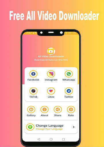 Snap Video Downloader - Free All Video Download screenshot 1