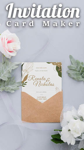 Invitation Card Maker скриншот 1
