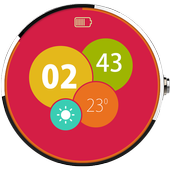 Beautiful Cloud WatchFace Free icon