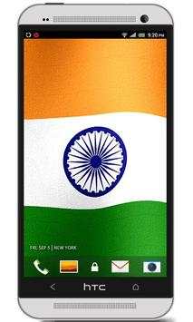 Indian Flag livefree wallpaper screenshot 1