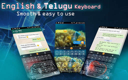 Telugu Keyboard :Fast Telugu Typing screenshot 2