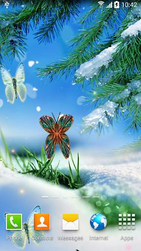 Abstract Butterflies Wallpaper screenshot 3