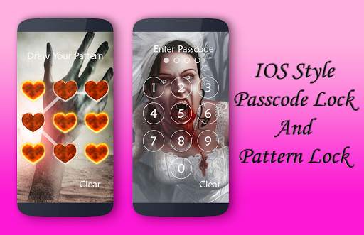 Horror Lock Screen 4 تصوير الشاشة