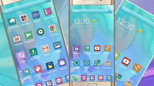 Mobile World Mystic Colors Mobile Theme Wallpaper screenshot 1