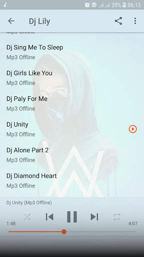 Dj Lily Alan Walker Offline screenshot 8