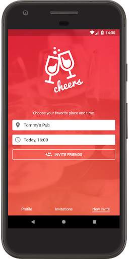 Cheers - Invite instantly. screenshot 1