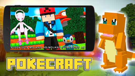 Mod PokeCraft v2.0 [ Skins] screenshot 1