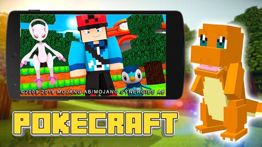 Mod PokeCraft v2.0 [ Skins] screenshot 1