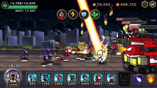 HERO WARS SuperStickmanDefense screenshot 2