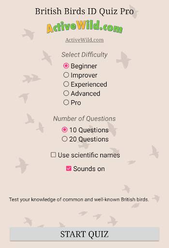 British Birds ID Quiz Pro screenshot 10