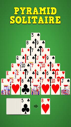 Pyramid Solitaire 4 in 1 Card Game screenshot 1