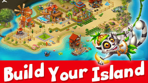 Tropic Trouble Match 3 Builder 10 تصوير الشاشة