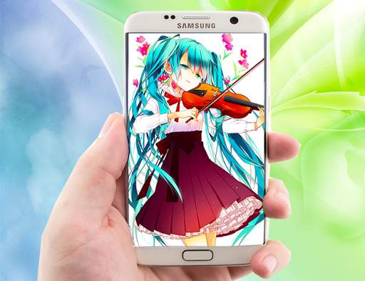 Hatsune Miku Live Wallpaper screenshot 6