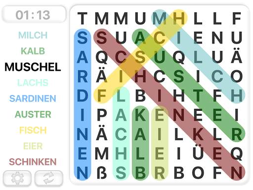 Wortsuche. Deutsch screenshot 4