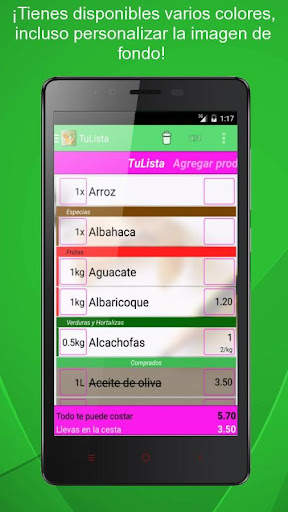 Lista de la Compra - TuLista screenshot 8