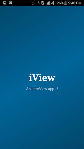 iView - An interView app screenshot 1
