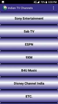 Indian TV Channels screenshot 2