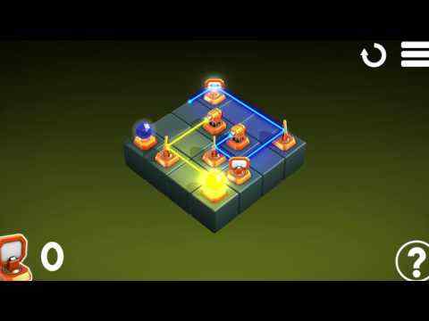 Raytrace Lite: mirror and laser puzzle challenge screenshot 1
